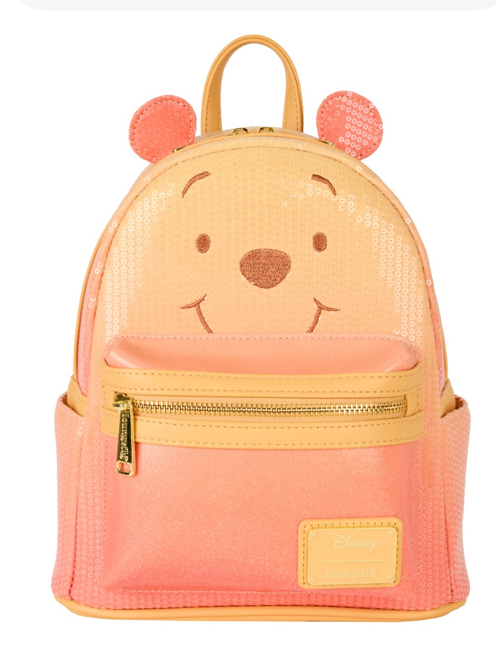 Disney Winnie the Pooh Pink and Yellow Gradient Mini Backpack